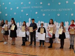 Rok szkolny 2023-2024 - 116 - Gminny konkurs plastyczno - j⌐zykowy w ¥Ñczkach Kucharskich